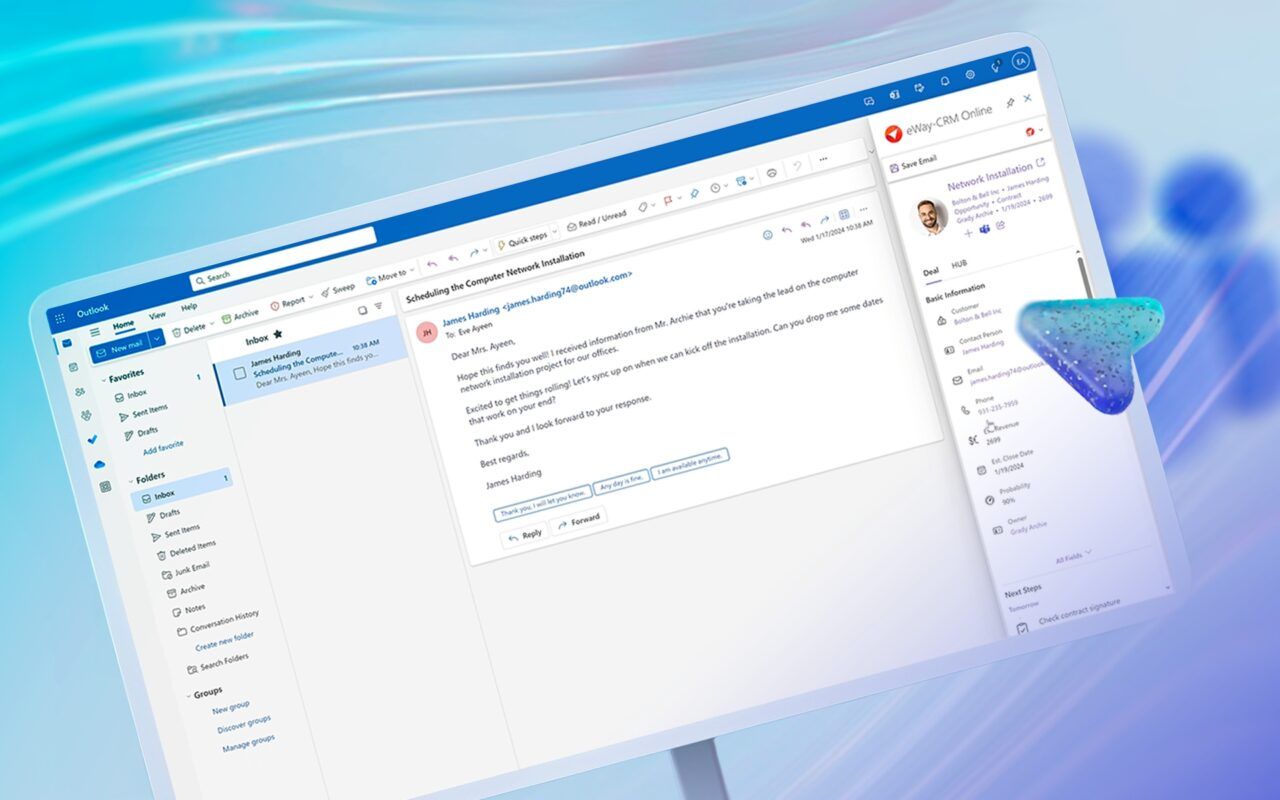 Jak řídit projekty přímo v Outlooku? S eWay-CRM to zvládne každý Jak řídit projekty přímo v Outlooku? S eWay-CRM to zvládne každý